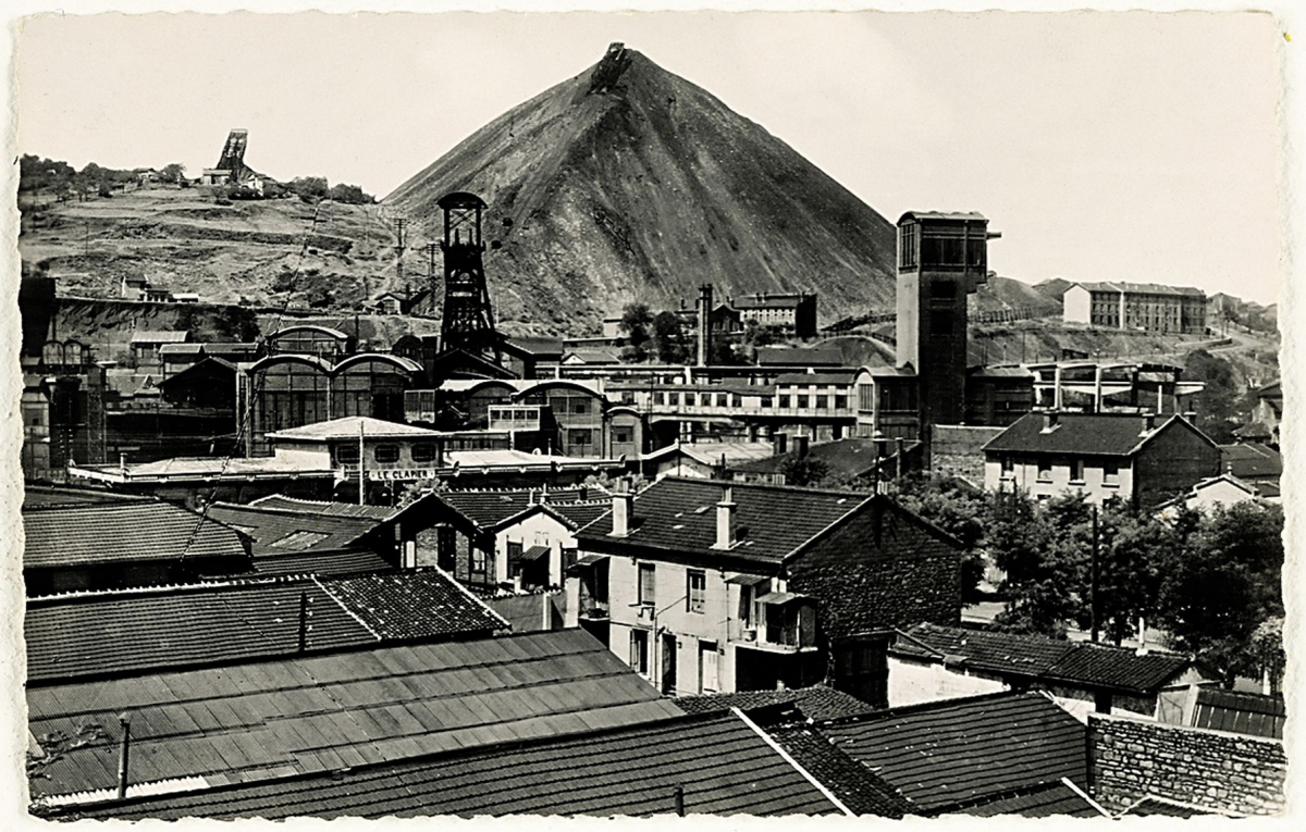 Le second crassier vers 1950 © Coll. AVSEt.